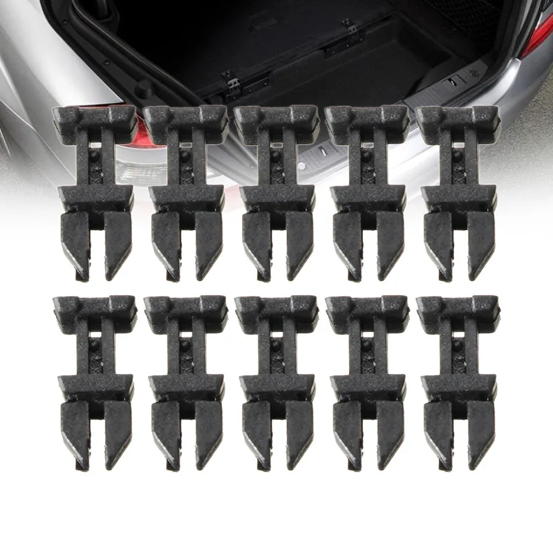 

10Pcs Plastic Panel Clip Push Retainer 1249900792 For Mercedes Benz W124 R129 W140 W202 Car Rear Body Floor BuckleDoor