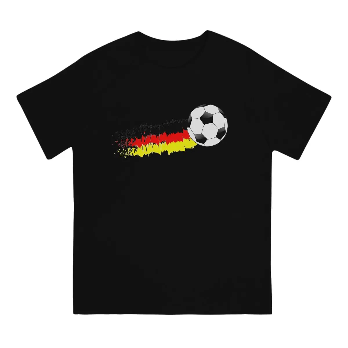 Soccer T-Shirt Men Germany Football Leisure Cotton Tees Round Neck Short Sleeve T Shirts Adult Clothing