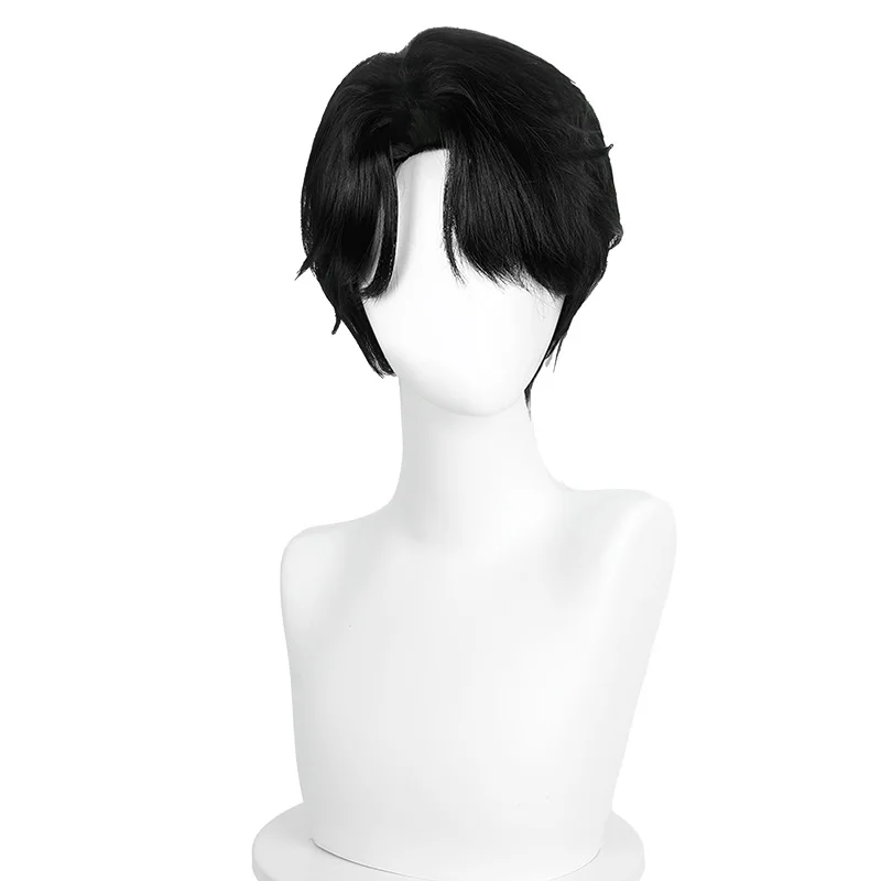 Jinu Saja Boys Cosplay Wig Synthetic Fiber Hair Ainme KPop Demon Hunters Role Play Performance Wig For Men