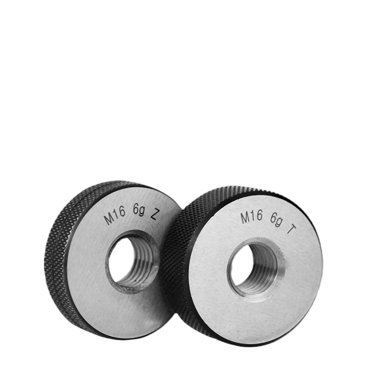 M1.2-M15 X0.2X0.25X0.35 6g Thread ring gauge/fine tooth/pass stop gauge GO AND NOGO Customization
