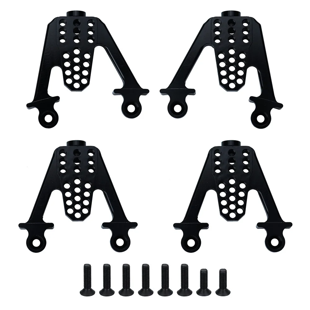 1:10 climbing car accessories SCX10 aluminum alloy porous position adjustment front shock absorber bracket upgraded