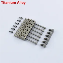 【Made in Japan】Titanium Alloy Guitar Bridge Saddle For FR Tremolo System Bridge