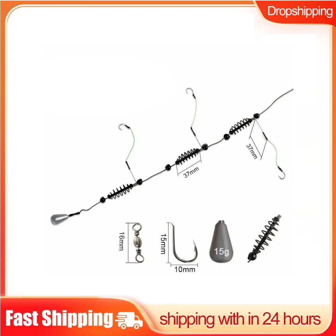 

Fishing Lure Bait Cage Set Fishing Feeder Baitholder Anzol Peche Catfish Jigs Carp Sinker Fishing Tackle Tools