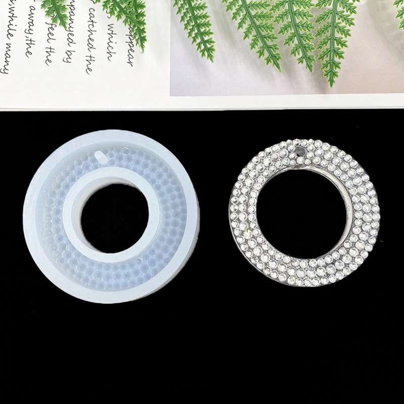 Y1UB Special-shaped Diamond Listing Mold Used for Resin Casting Jewelry Making