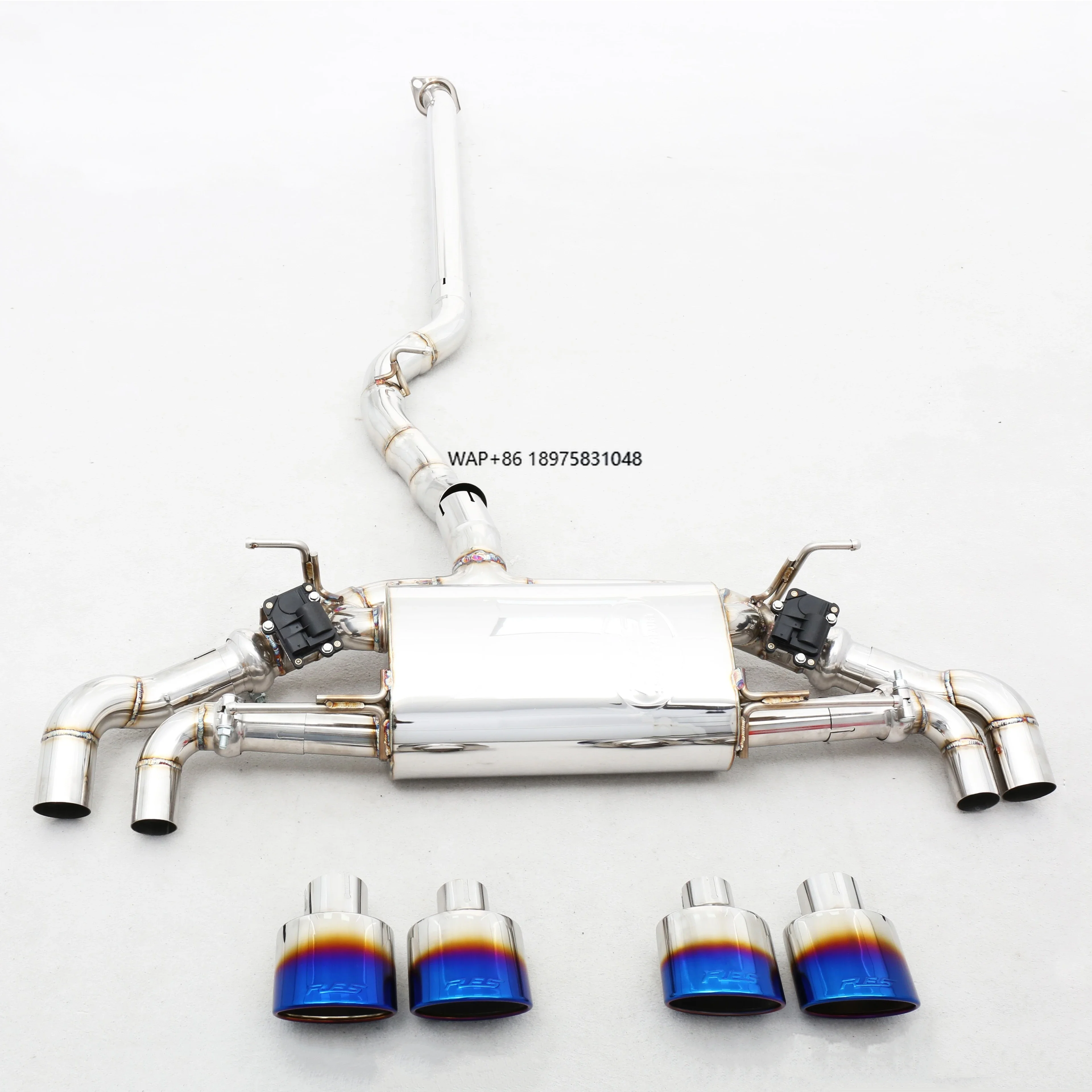 

Custom 304 Stainless Steel/Titanium Valved Exhaust System Perfect Fit for GR86 ZN8 2.4 Exhaust Pipes