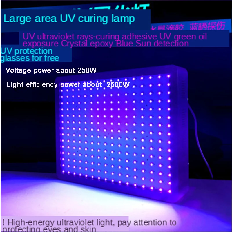 Imagem -06 - Resina uv da Forma 5500w Conduziu a Luz Que Cura a Luz Fotocura para a Impressora 365nm 395nm 405nm de Sla Dlp 3d a