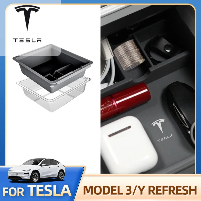 

For Tesla Model 3 Model Y Juniper Highland 2020-2026 Rear Center Console Modification and Rear Air Outlet Protectiv Car Sticker