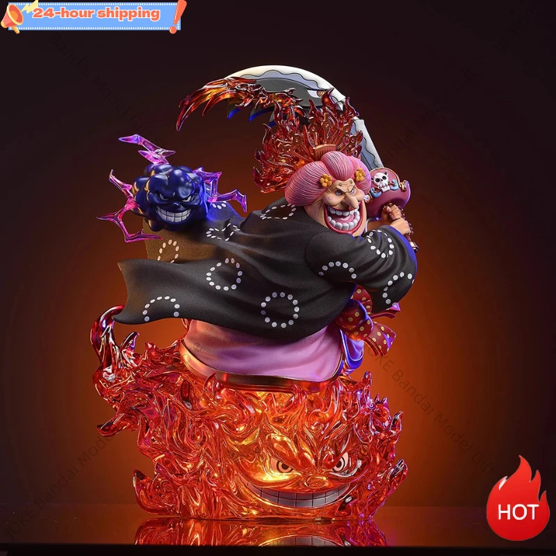 

Original Genuine One Piece 34cm Big Mom Charlotte Linlin PVC Statue Model Toys Doll Collectible Gifts For Boy Kids Glazovin
