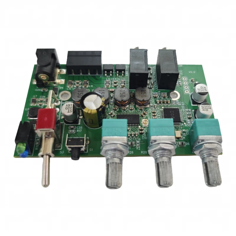 2X25W Bluetooth amplifier board BT5.0 stereo 2.0 digital adjustable high and low frequencies