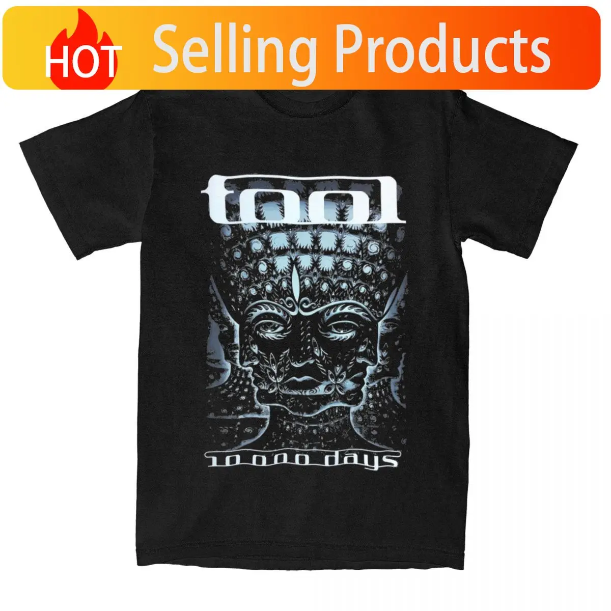 Rock Tool Band T Shirts Leisure Vintage Streetwear Cotton Short Sleeve Graphic Men Women Amusing Harajuku Daily Cool Unisex Tops