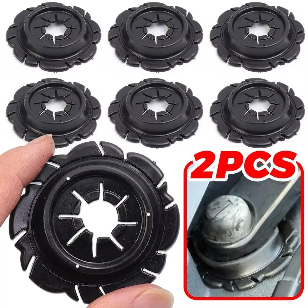 

2Pcs Universal Wiper Hole Protection Cover Silicone High Elasticity Wiper Arm Protector Anti-clogging Wiper Hole Dustproof Pad