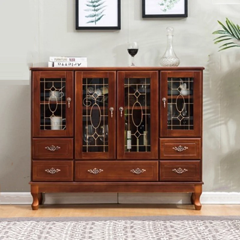 

Mid Century Unique Living Room Cabinets Glass Door Retro Glamour American Living Room Cabinets Trendy European Meuble Furniture