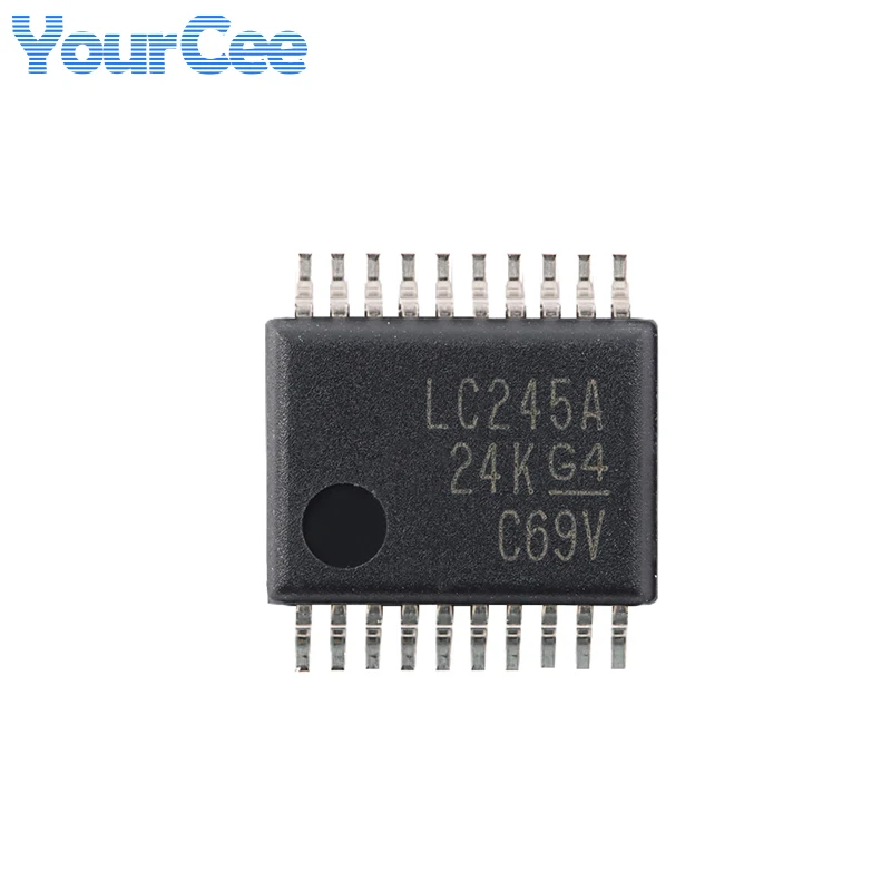 5pcs SN74 SN74LVC245 SN74LVC245ADBR SSOP-20 Three-state Output Eight-way Bus Transceiver Logic Chip