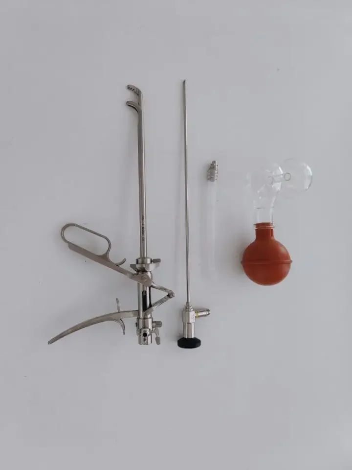 2025 Urology Curved Lithotrite Forceps Lithotripsy Set