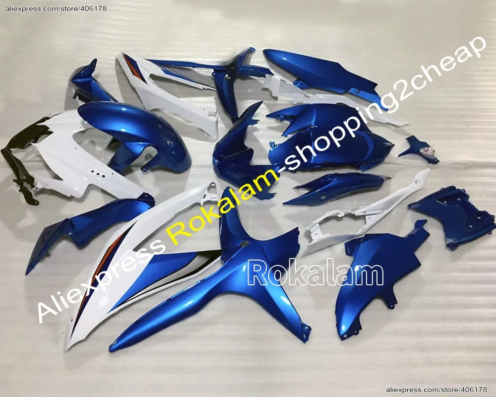 For Suzuki GSXR 600 750 K8 GSX-R600 GSX-R750 08-10 GSX-R600 750 2008-2010 Motorbike Bodywork Blue Fairing (Injection Molding)