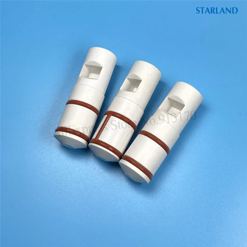 3 Pieces Plunger Valve Piston Rod With Red Seal Rings Fittings BQL Soft Ice Cream Machines Accessories