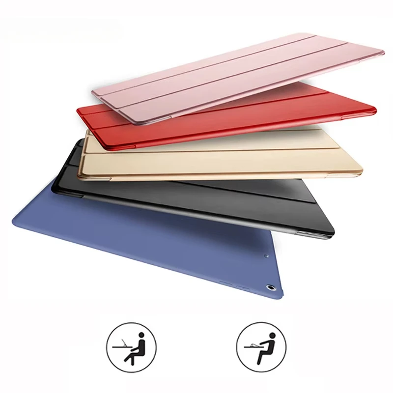 

Case for iPad Mini 1 2 3 4 Case Silicone Soft Back Trifold Stand Auto Sleep/Wake up Leather PU Smart Cover for iPad Mini 2 Case