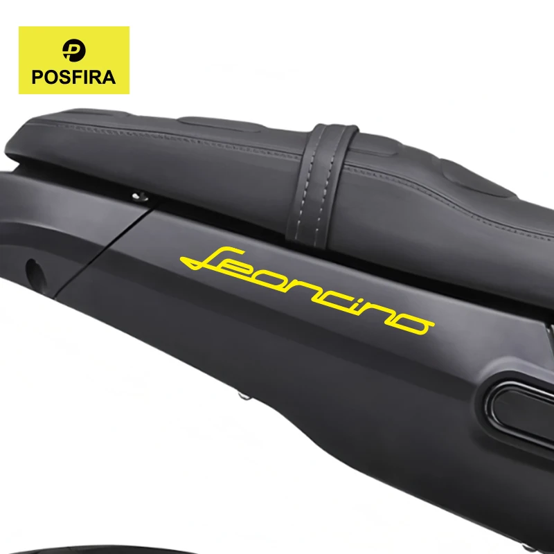 

POSFIRA Motorcycle Rear Seat Stickers Vinyl Front Fork Decal for Benelli Leoncino 125 250 500 800 Trail 2018-2024 Accessories