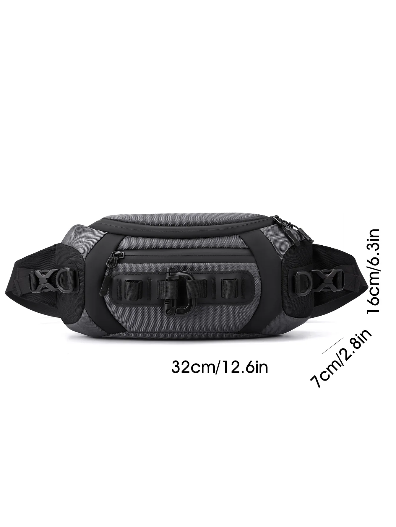 2024 New Waterproof Waist Pack for Fishing, Hiking and Cycling with Crossbody and Chest Strap for Men and Women fanny pack bolso