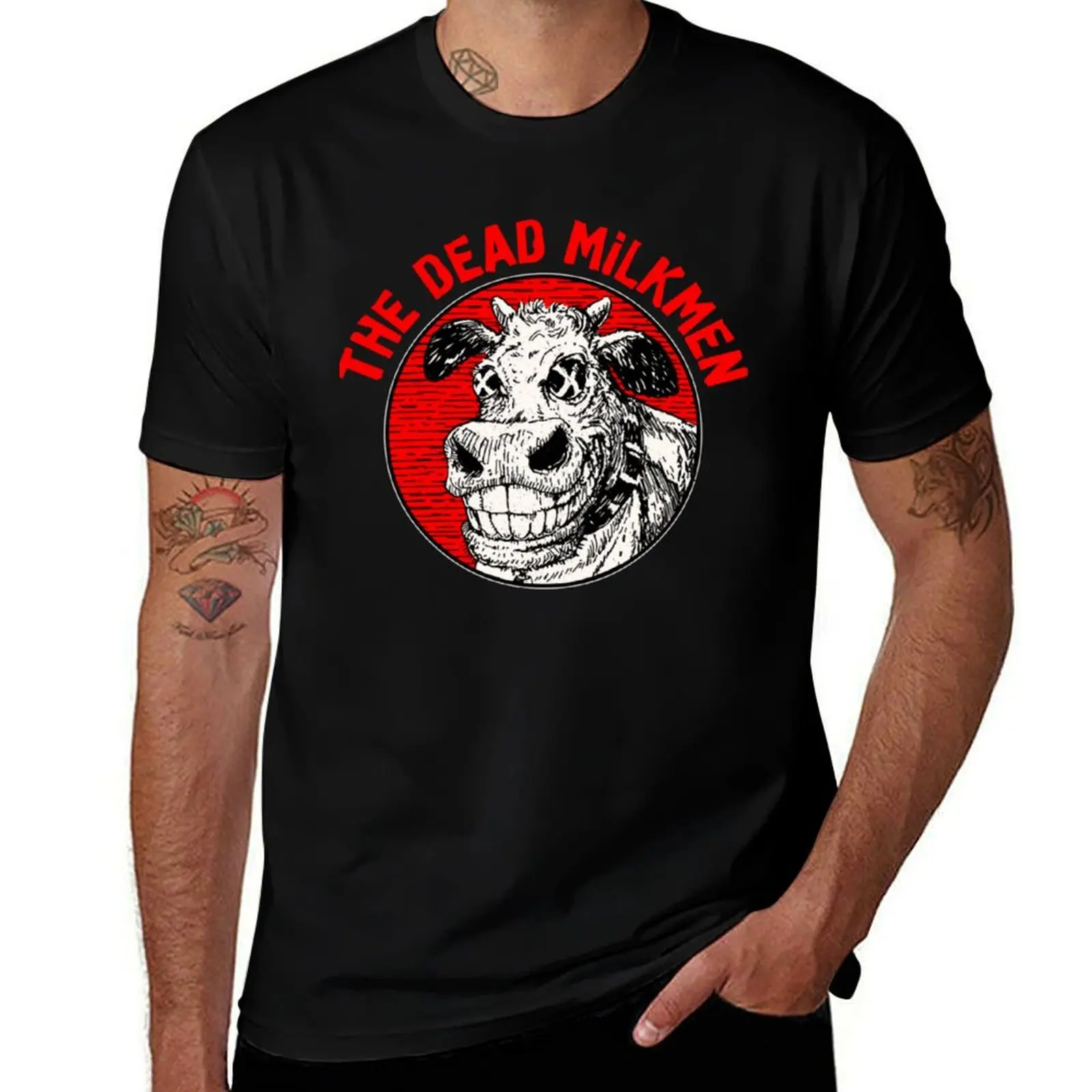 

The Dead Milkmen T-Shirt cotton tshirt 100% t shirts for man cotton t shirt man luxury T-shirt