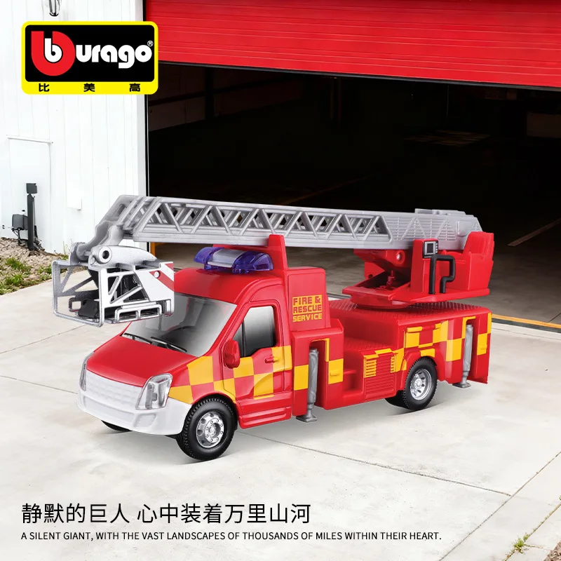 Bburago Alloy Car Model For Collector Children Toy Cars Construction Vehicle Fleet Simulation Car Model Alloy Cars Model Toy