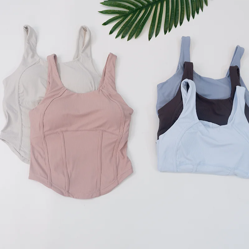 Soutien-gorge de sport rembour - Tank Top Ribbed avis et prix