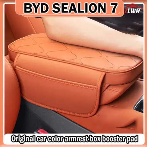 두꺼운 보관 가방, BYD 밀봉 7 EV 팔걸이 박스 부스터 패드
