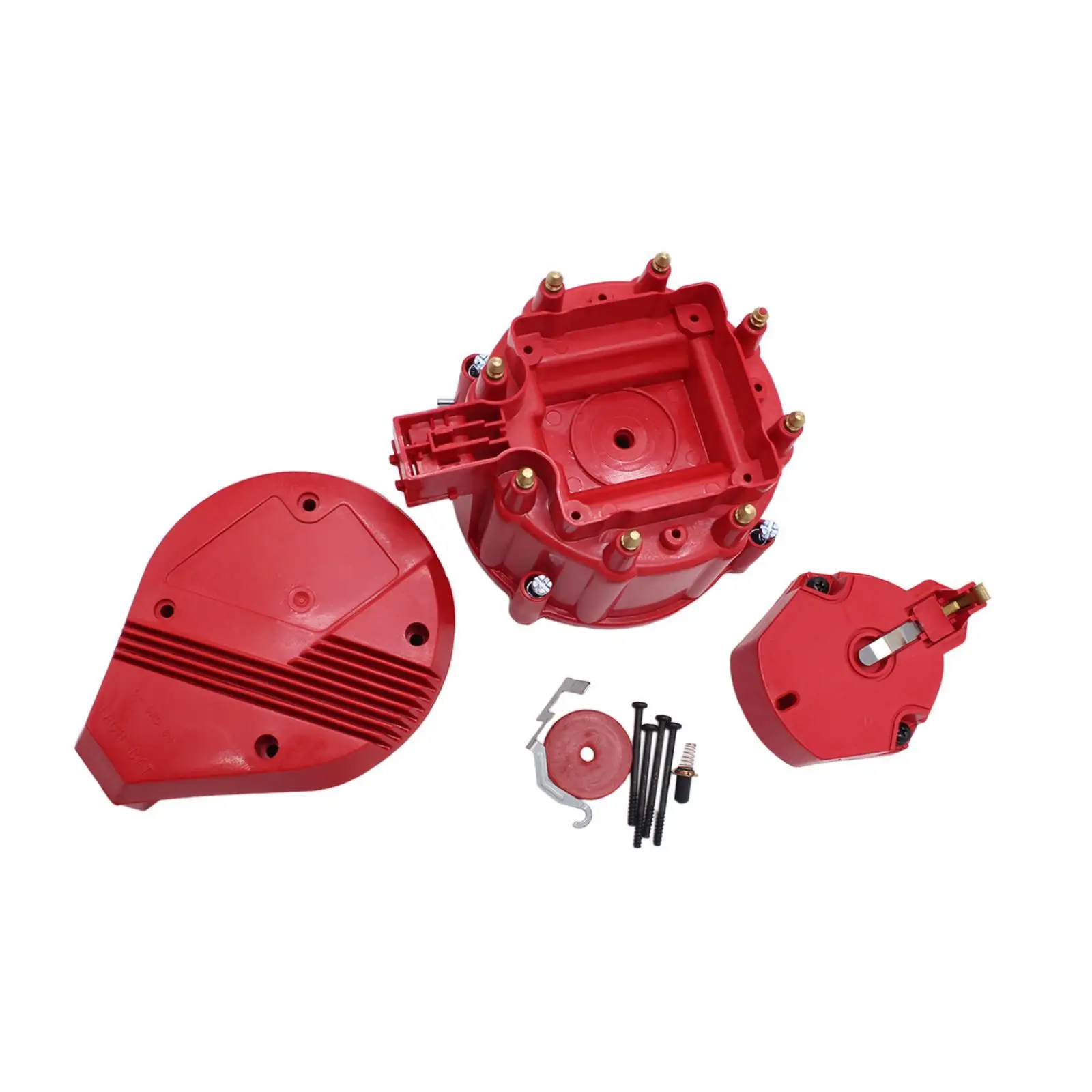 

Hei Large Distributor Cap Rotor Kit High Performance Replace Easy to Install for Chevy Sbc Bbc 396 327 454 Auto Accessories