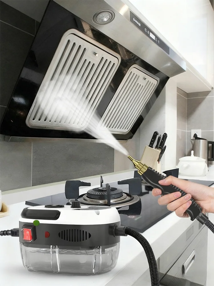 

High Temperature Steam Cleaning Machine For Car Air Conditioning Kitchen Range Hood, Handheld Car Steam Clean Machine 2500W