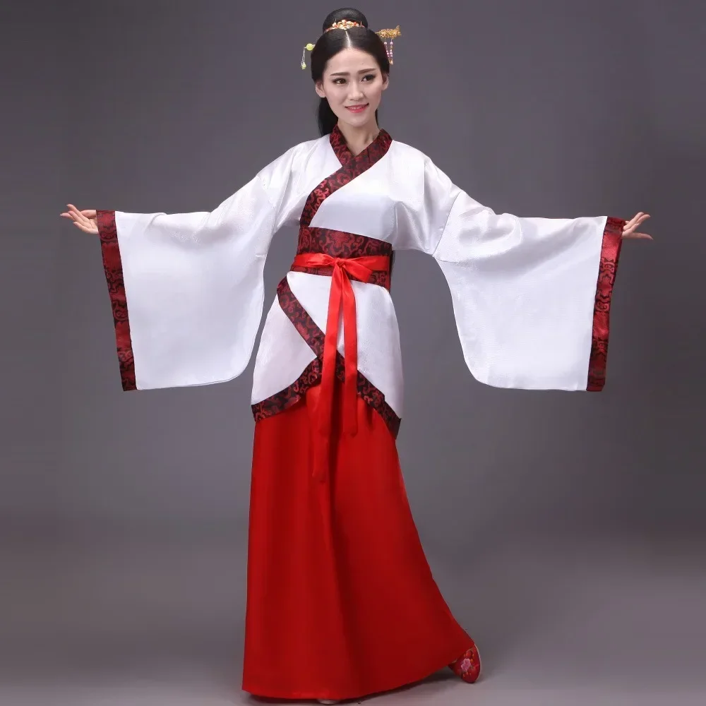 تنورة علوية كلاسيكية للسيدات من Hanfu مكونة من قطعتين أزياء مهرجان الزي التأثيري للسيدات بدلة ملابس صينية تقليدية أنيقة