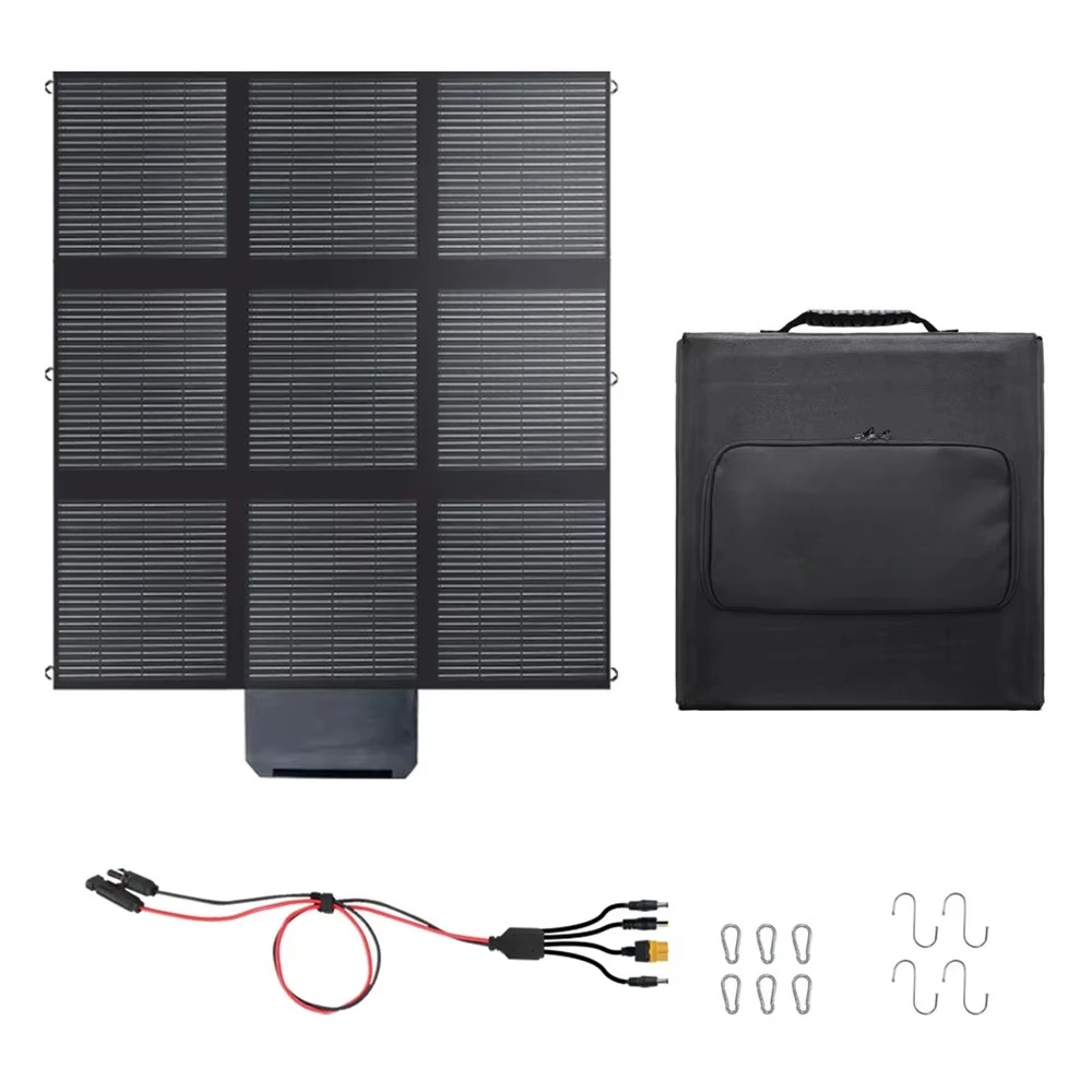 

Waterproof 400W Solar Panel Portable Folding Solar Panel 450w Foldable Solar Panel Camping for Portable Power Station