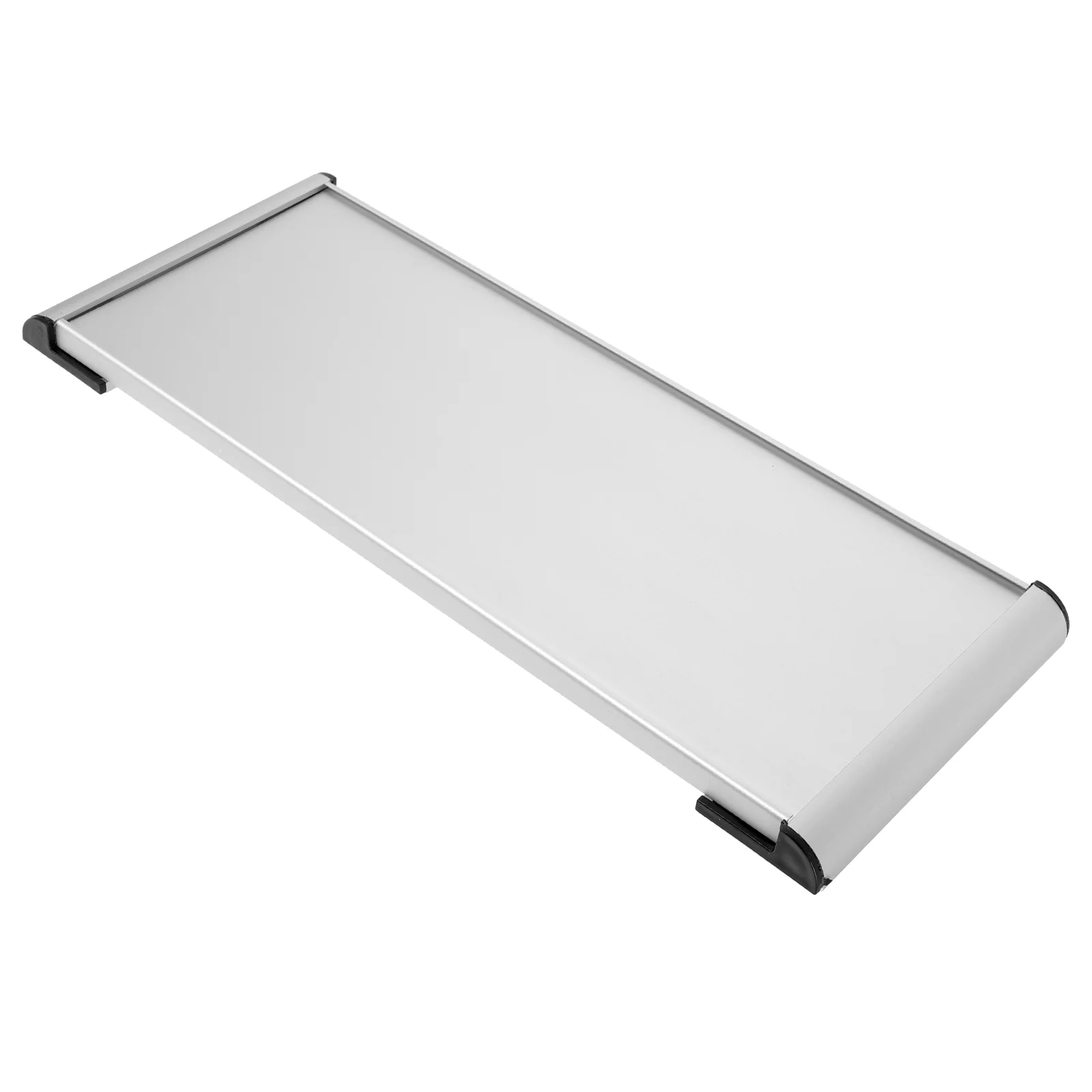 Staff Only Door Plate Blank Department Sign Signs Name Tag Business Silver Aluminum Alloy