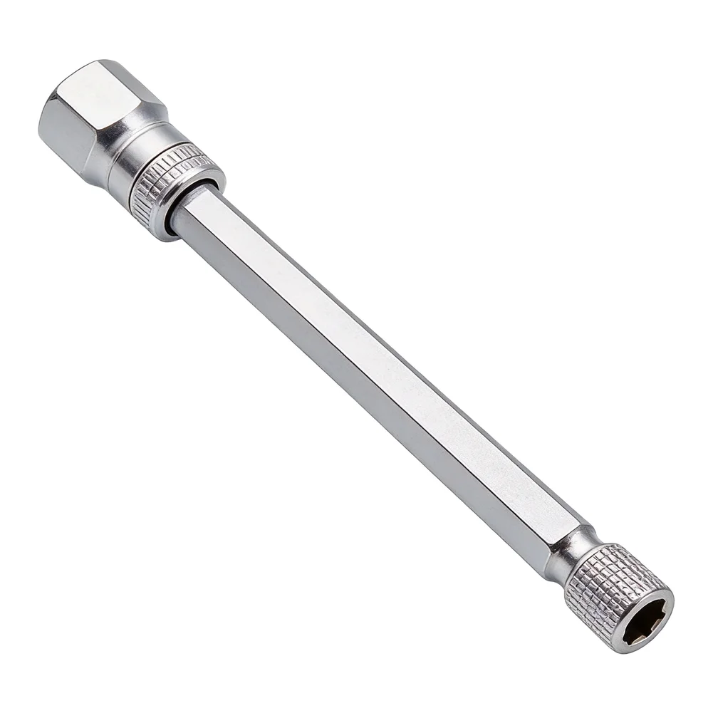 Enhanced Socket Wrench 4.0-14mm with 30mm Deep Hex Design for Strong Grip on Long Bolts When Using Electric or Manual Drivers