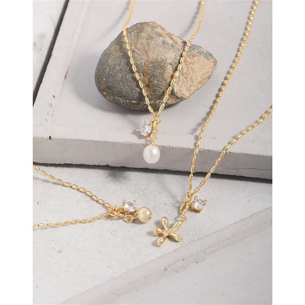 

Korean INS S925 - Unique Luxury, Minimal Geometric Zircon Versatile Women's Texture