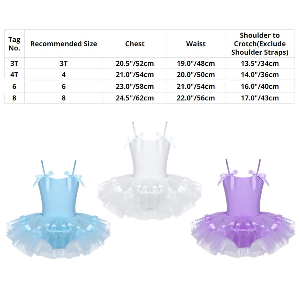 Ballet Dress Kids Girls Sequins Tutu Gymnastic Leotard Flower Dress Baby Children Ballerina Fairy Party Costume Stage Dancewear