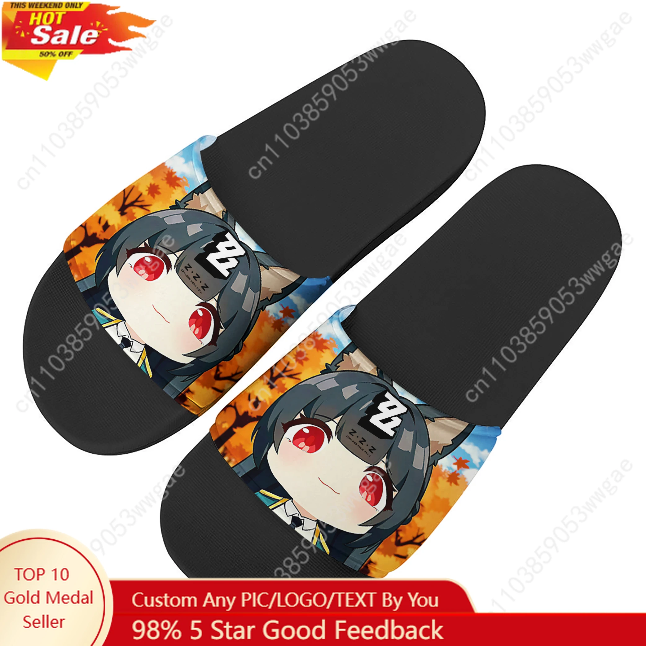

Absolute Zone Zero Sandals Home Slippers Water Shoes Mens Womens Sandal Bathroom Beach Pool Fashion Custom Made Summer Slippers