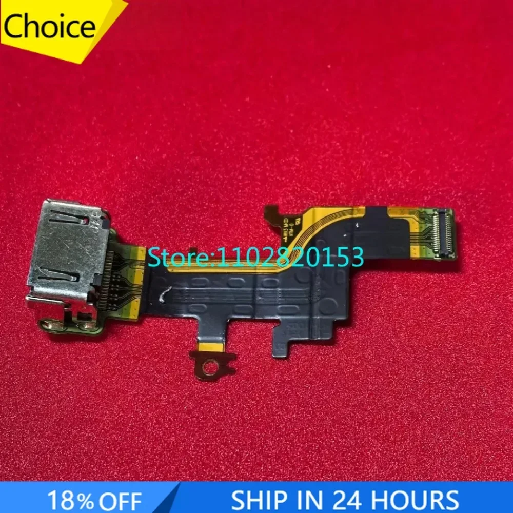 Новый гибкий шлейф HDMI-порта HD-интерфейса для Sony A7M4, A7IV, A7R4A, A7R5, FX3, FX30 – Запасная часть для цифровой камеры