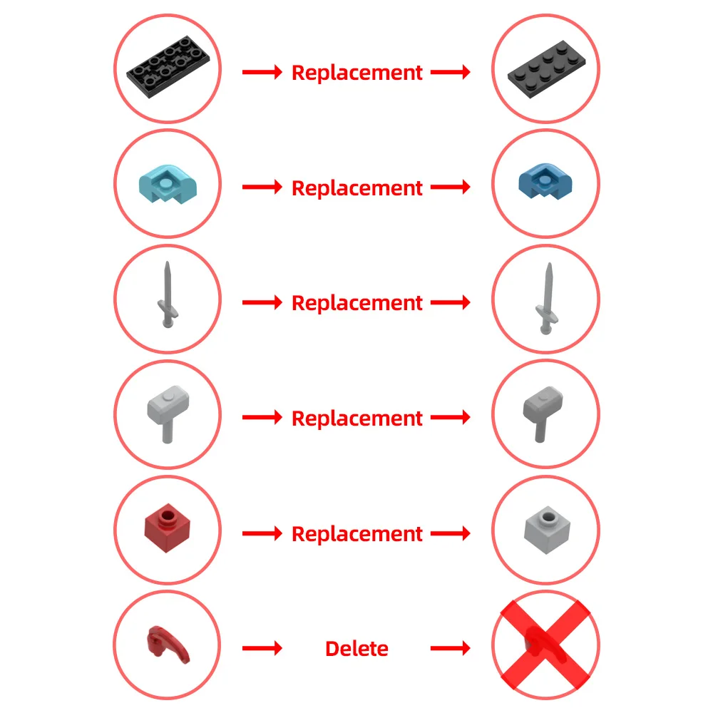 MOC Street View Architecture Square Blacksmith Building Blocks Model 10332 Castle Extension Bricks Assembled Toy Children Gift