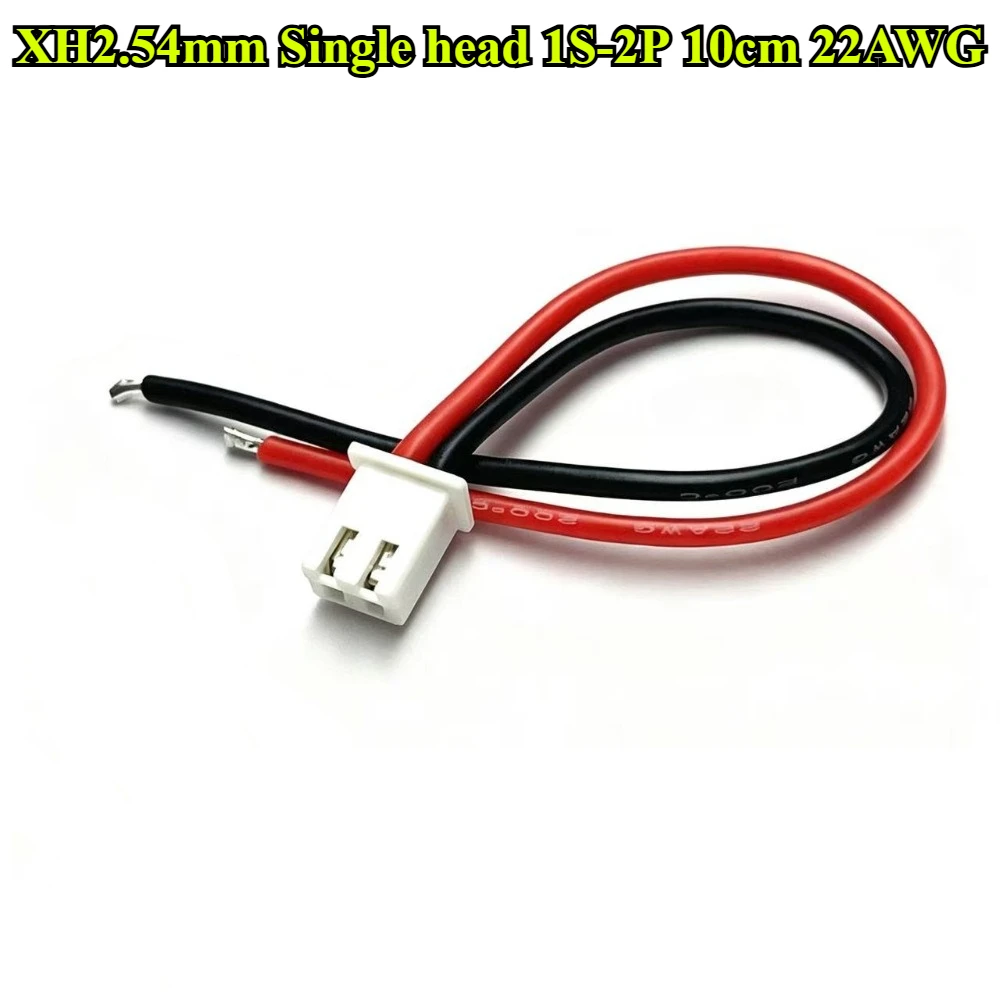 20/30/50Pcs/lot JST XH 1S 2S 3S 4S 5S 6S Lipo Battery Balance Charger Cable IMAX B6 Connector Plug Wire 10CM 22AWG Silicone Wire view 4