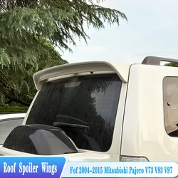 For 2004-2015 Mitsubishi Pajero V73 V93 V97 Rear Roof Spoiler Rear Window Spoiler Wings ABS Plastic Tuning Body Kit Accessories