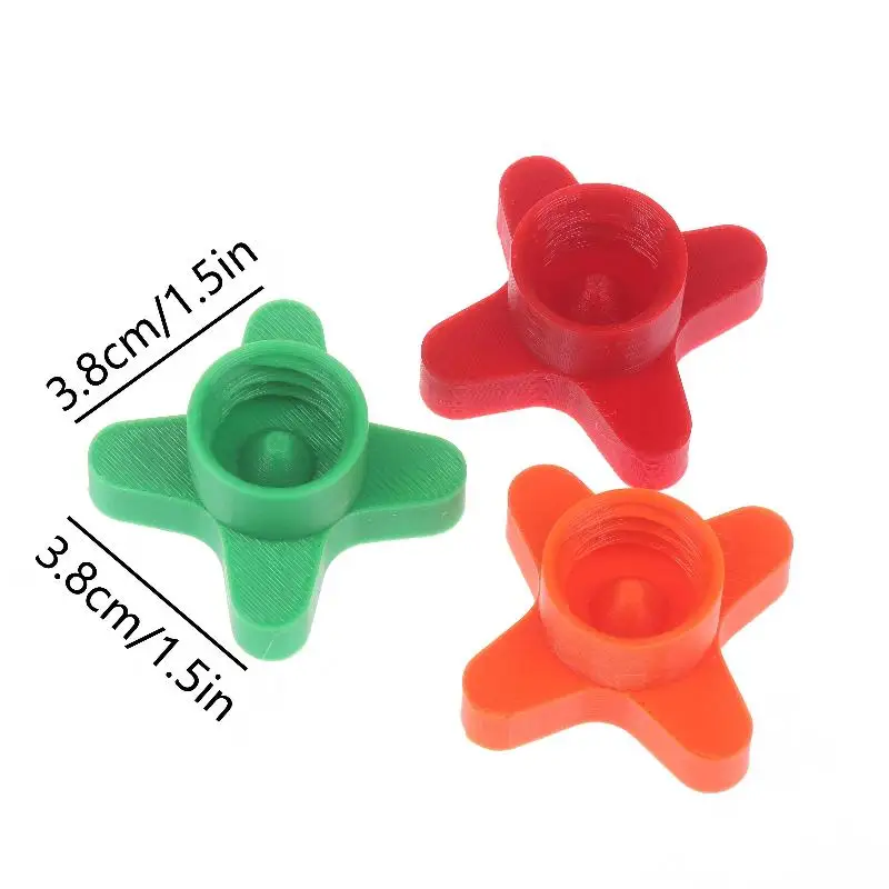 10Pcs Universal Sealant Saver Cap Reusable Anti-Drying Threaded Sealing Caps 3D Printed Plastic Sealant Cover