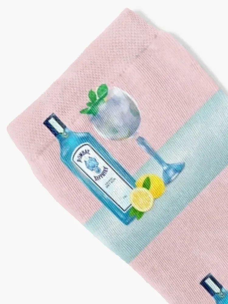 Gin Tonic Socks summer new year Antiskid soccer moving stockings Man Socks Women's