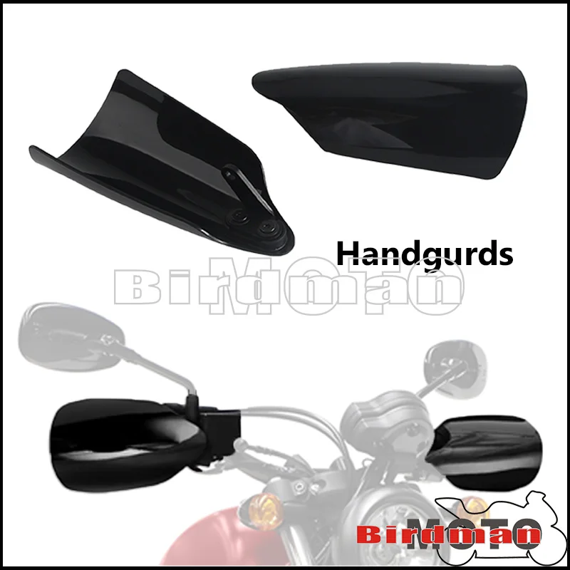 

Motorcycle PP Plastic Handgurds For Harley Touring Street Glide Limited FLHXK Limited CVO FLHXKSE 2026+ Hand Guard Protection