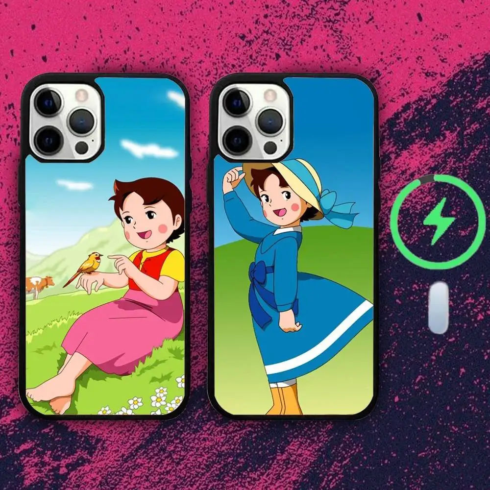 

Cartoon H-Heidis Phone Case For iPhone 16e,16,15,14,13,12,11,Plus,Pro,Max,Mini Magsafe Magnetic Wireless Charging