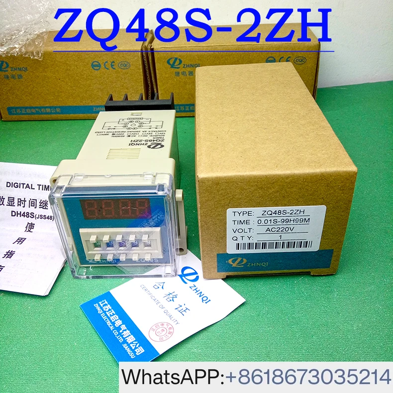 

ZQ48S-2ZH DH48S Реле времени 12 В 24 В 110 В 220 В 380 В