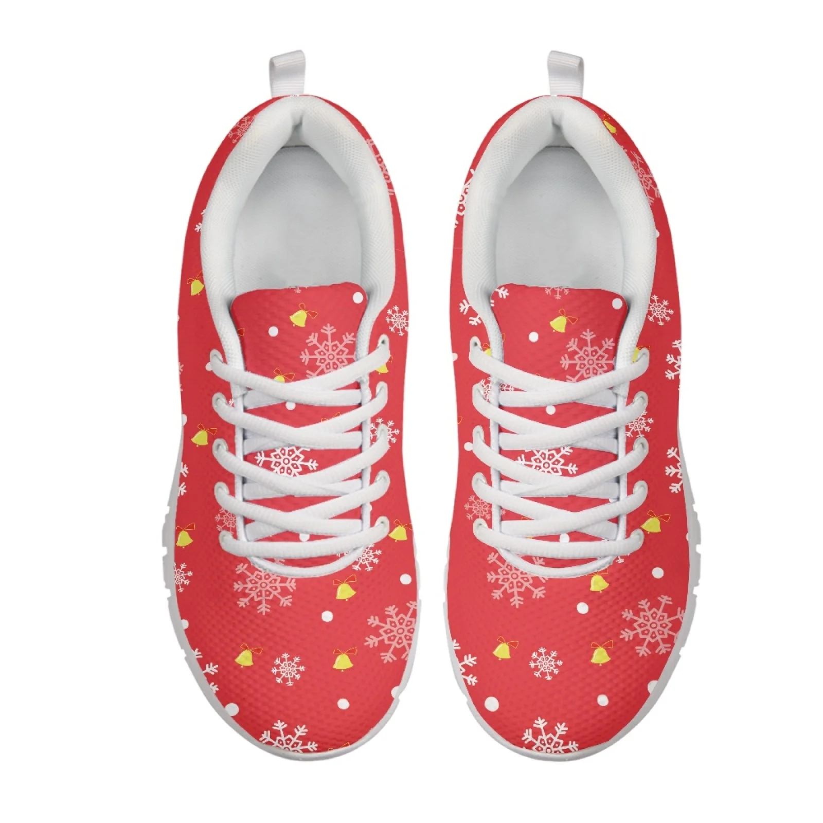 Coloranimal Santa Low Top Running Sneakers Women Tennis Shoes Sports Tennis Shoes for Womens Lady