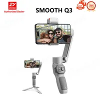 .ZHIYUN SMOOTH Q3 Smartphone Gimbal 3-Axis Handheld Gimble Stick Tripod Stand Portable Stabilizer for iPhone 16 pro max/Xiaomi