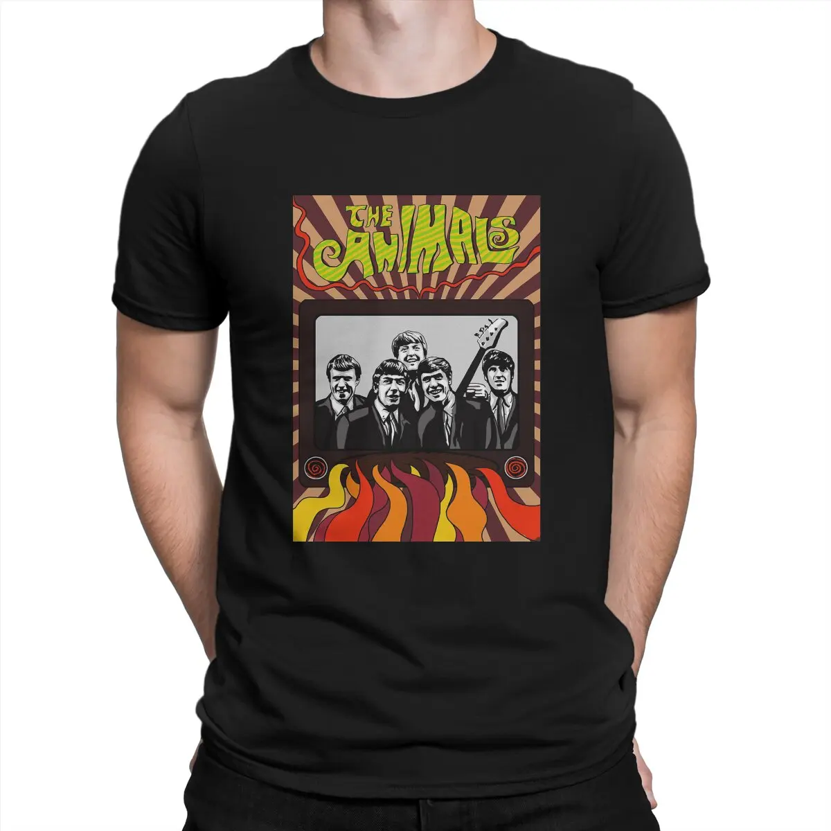 

The greatest Band That Brought British Rhythm And Blues Music To Its Peak Unique TShirt The Animals Casual T Shirt