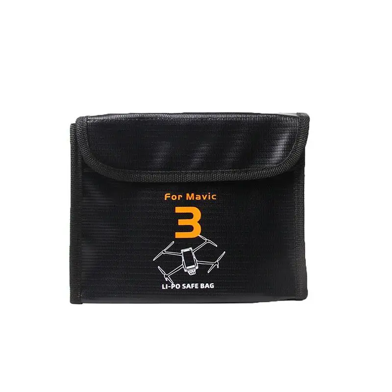VOLODYMYR Lipo Battery Safe Bag Fireproof Safety Charging Storage Bag Compatible with DJI Mavic 3/3 Pro / 3 Classic RC Drone - Image 4