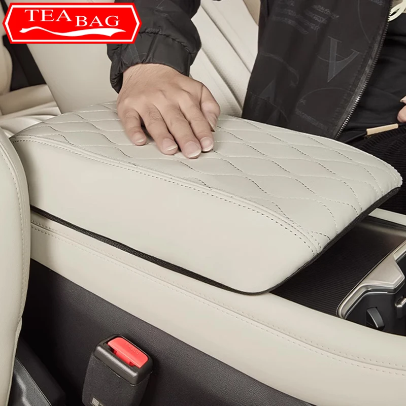 For BYD Song L 2023 2024 Car Styling Armrest Box Cover Original Color Protection Cover Mat Change Decoration Auto Accessories